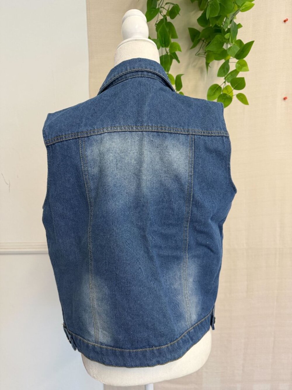 Denim pearl Jacket - Picture 3 of 6
